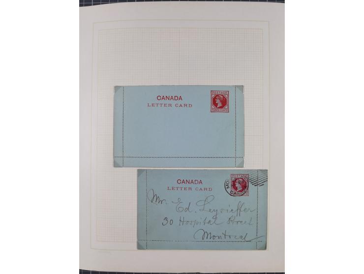 1851/1994, unused and used, later on also mint never hinged collection including some covers, with British Colombia, Newfound