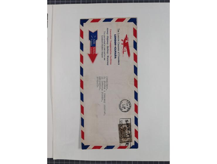 1851/1994, unused and used, later on also mint never hinged collection including some covers, with British Colombia, Newfound