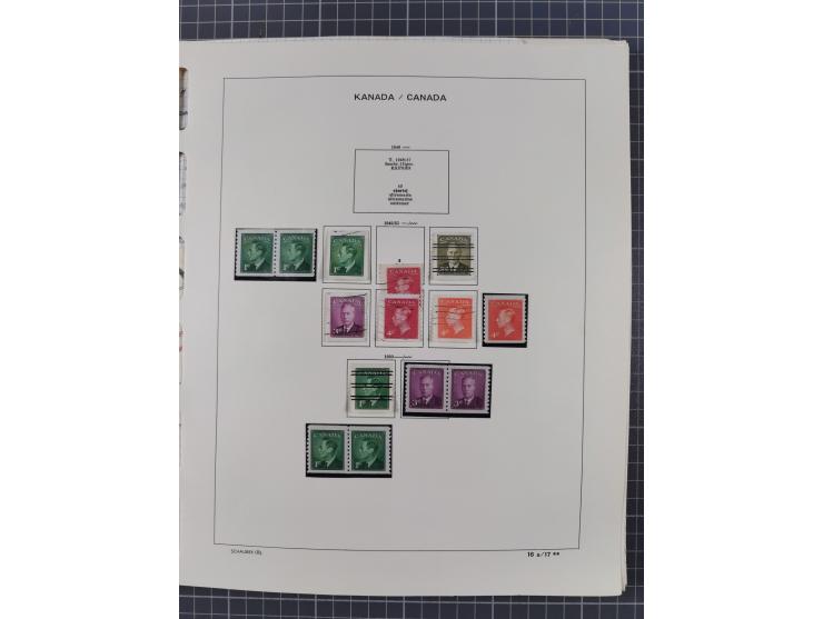 1851/1994, unused and used, later on also mint never hinged collection including some covers, with British Colombia, Newfound