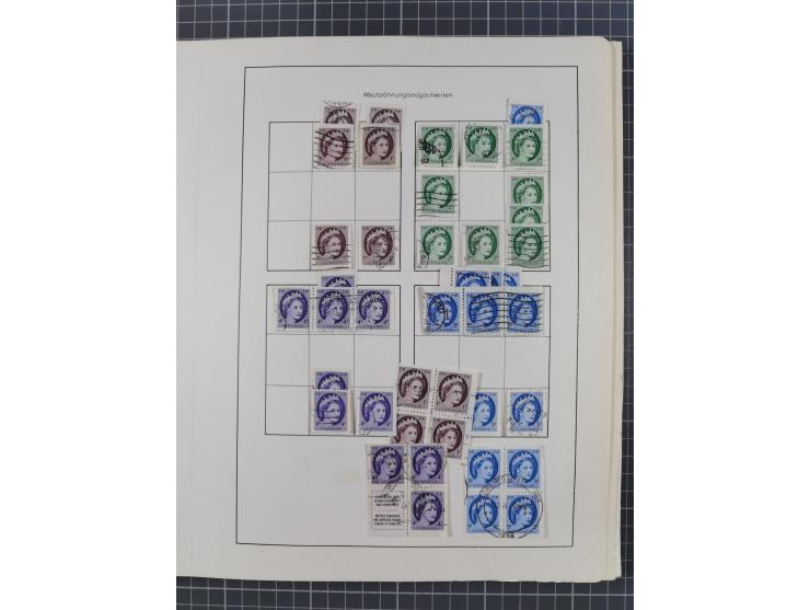 1851/1994, unused and used, later on also mint never hinged collection including some covers, with British Colombia, Newfound