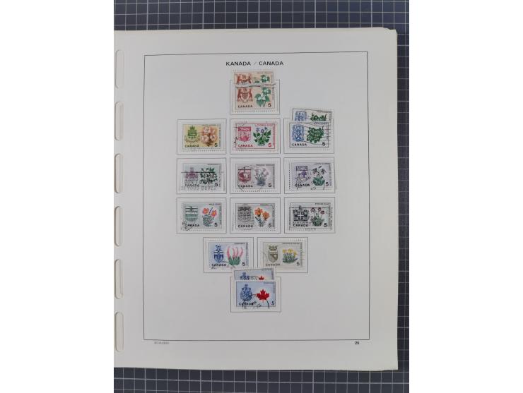 1851/1994, unused and used, later on also mint never hinged collection including some covers, with British Colombia, Newfound