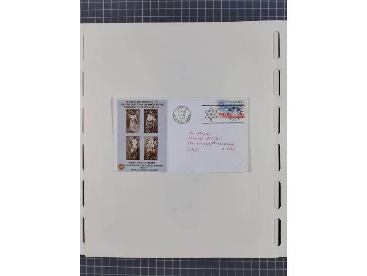 1851/1994, unused and used, later on also mint never hinged collection including some covers, with British Colombia, Newfound