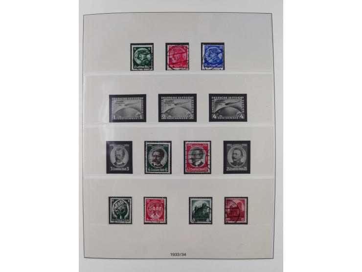 1851/1940 (ca.), ungebraucht und gestempelte Sammlung mit u.a. Bayern, Hannover Mi.-Nr. 4 mit Restgummi (helle Stelle) , Preu