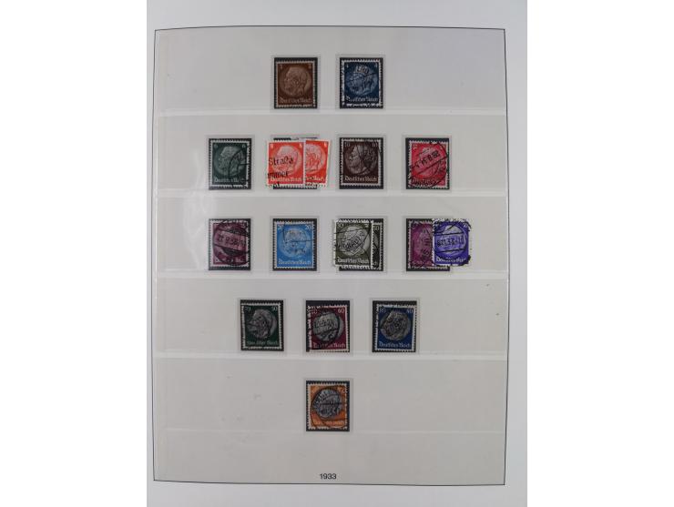 1851/1940 (ca.), ungebraucht und gestempelte Sammlung mit u.a. Bayern, Hannover Mi.-Nr. 4 mit Restgummi (helle Stelle) , Preu