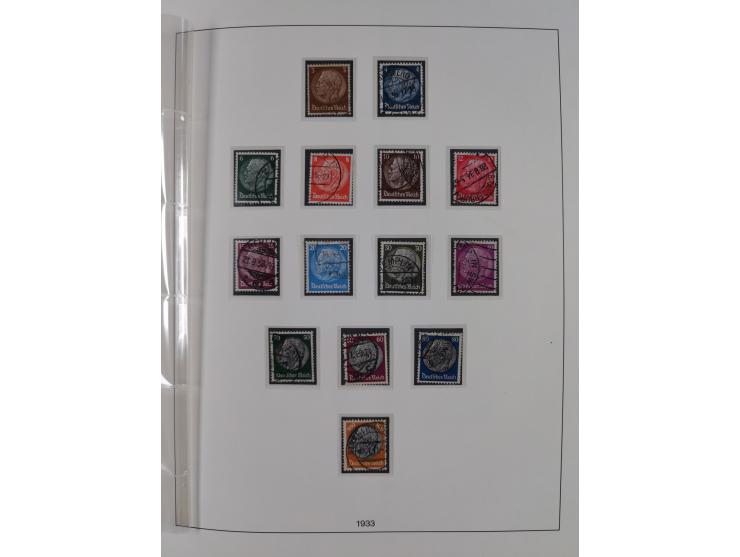 1851/1940 (ca.), ungebraucht und gestempelte Sammlung mit u.a. Bayern, Hannover Mi.-Nr. 4 mit Restgummi (helle Stelle) , Preu