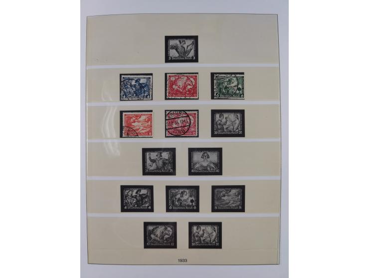 1851/1940 (ca.), ungebraucht und gestempelte Sammlung mit u.a. Bayern, Hannover Mi.-Nr. 4 mit Restgummi (helle Stelle) , Preu