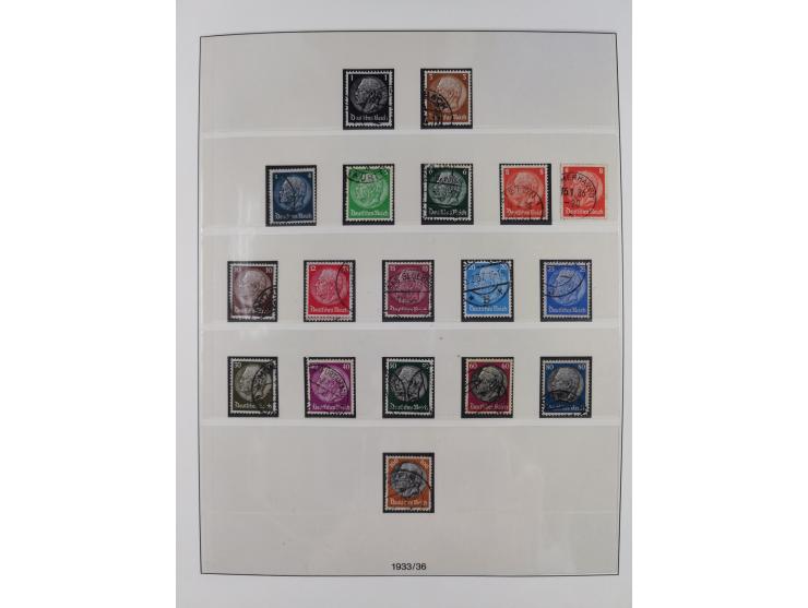 1851/1940 (ca.), ungebraucht und gestempelte Sammlung mit u.a. Bayern, Hannover Mi.-Nr. 4 mit Restgummi (helle Stelle) , Preu