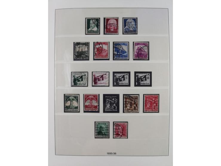 1851/1940 (ca.), ungebraucht und gestempelte Sammlung mit u.a. Bayern, Hannover Mi.-Nr. 4 mit Restgummi (helle Stelle) , Preu