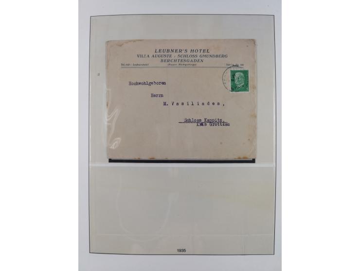 1851/1940 (ca.), ungebraucht und gestempelte Sammlung mit u.a. Bayern, Hannover Mi.-Nr. 4 mit Restgummi (helle Stelle) , Preu