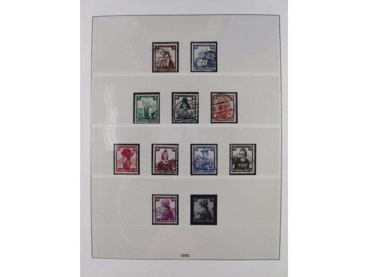 1851/1940 (ca.), ungebraucht und gestempelte Sammlung mit u.a. Bayern, Hannover Mi.-Nr. 4 mit Restgummi (helle Stelle) , Preu