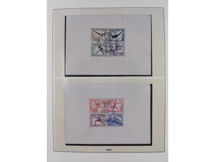 1851/1940 (ca.), ungebraucht und gestempelte Sammlung mit u.a. Bayern, Hannover Mi.-Nr. 4 mit Restgummi (helle Stelle) , Preu