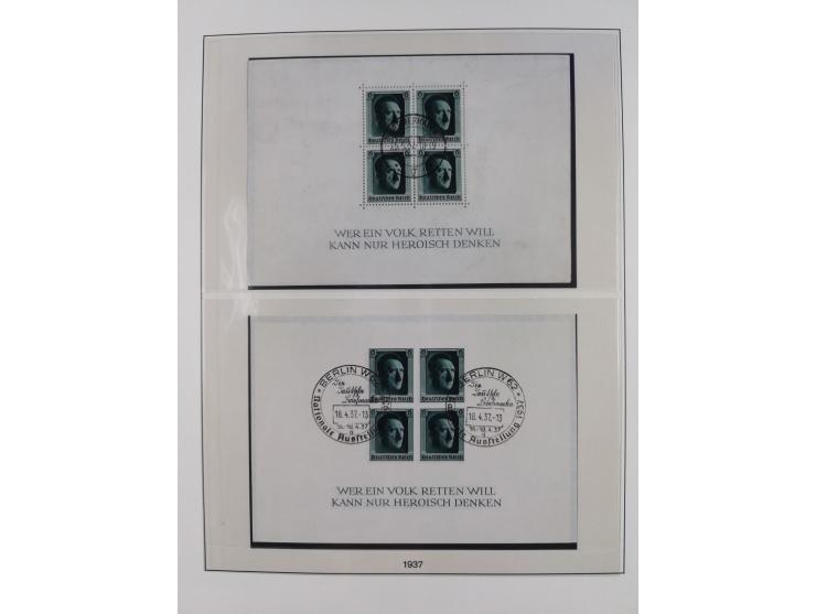 1851/1940 (ca.), ungebraucht und gestempelte Sammlung mit u.a. Bayern, Hannover Mi.-Nr. 4 mit Restgummi (helle Stelle) , Preu