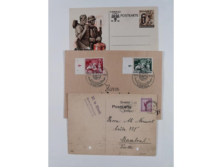 1851/1940 (ca.), ungebraucht und gestempelte Sammlung mit u.a. Bayern, Hannover Mi.-Nr. 4 mit Restgummi (helle Stelle) , Preu