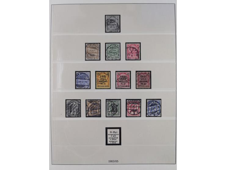 1872/1932, gestempelte Sammlung ab Mi.-Nr. 1 mit u.a. Mi.-Nr. 66, Infla mit geprüften Marken und Weimar mit u.a. Mi.-Nr. 344-