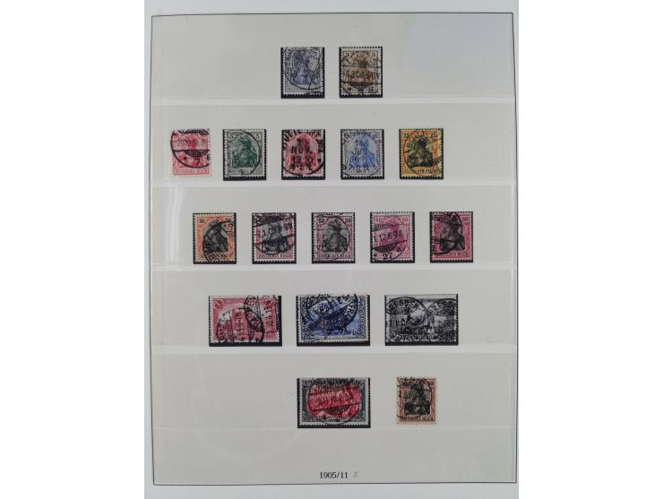 1872/1932, gestempelte Sammlung ab Mi.-Nr. 1 mit u.a. Mi.-Nr. 66, Infla mit geprüften Marken und Weimar mit u.a. Mi.-Nr. 344-