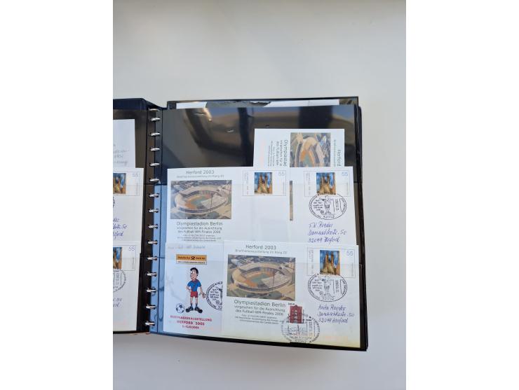 HERFORD: 1850/2011, interessante Partie ab Vorphila über etwas Preußen sowie Deutsches Reich ab Brustschild Drittes Reich, sp