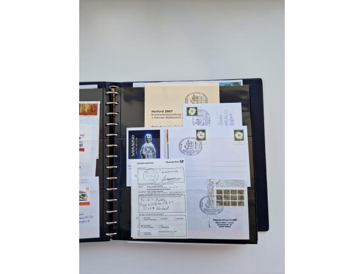 HERFORD: 1850/2011, interessante Partie ab Vorphila über etwas Preußen sowie Deutsches Reich ab Brustschild Drittes Reich, sp