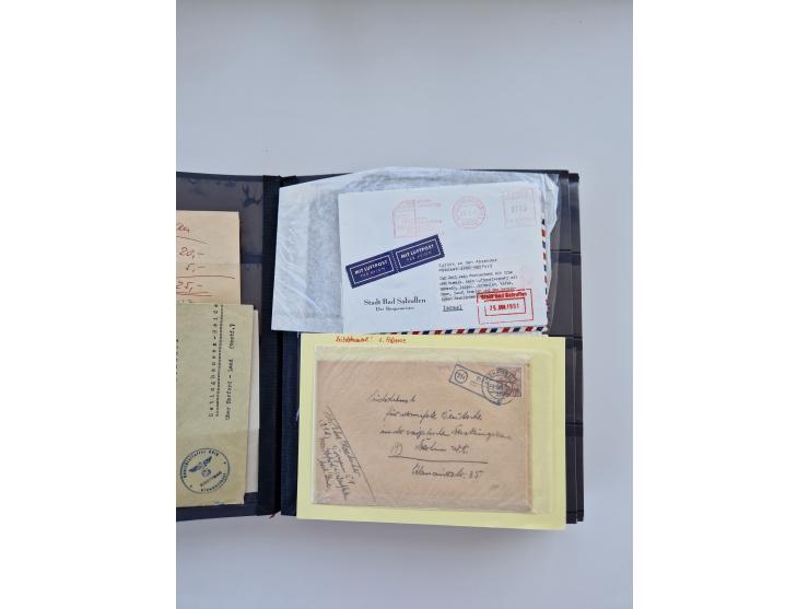 HERFORD: 1850/2011, interessante Partie ab Vorphila über etwas Preußen sowie Deutsches Reich ab Brustschild Drittes Reich, sp