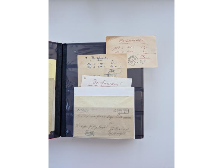 HERFORD: 1850/2011, interessante Partie ab Vorphila über etwas Preußen sowie Deutsches Reich ab Brustschild Drittes Reich, sp