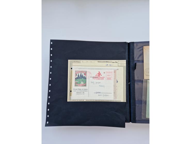 HERFORD: 1850/2011, interessante Partie ab Vorphila über etwas Preußen sowie Deutsches Reich ab Brustschild Drittes Reich, sp