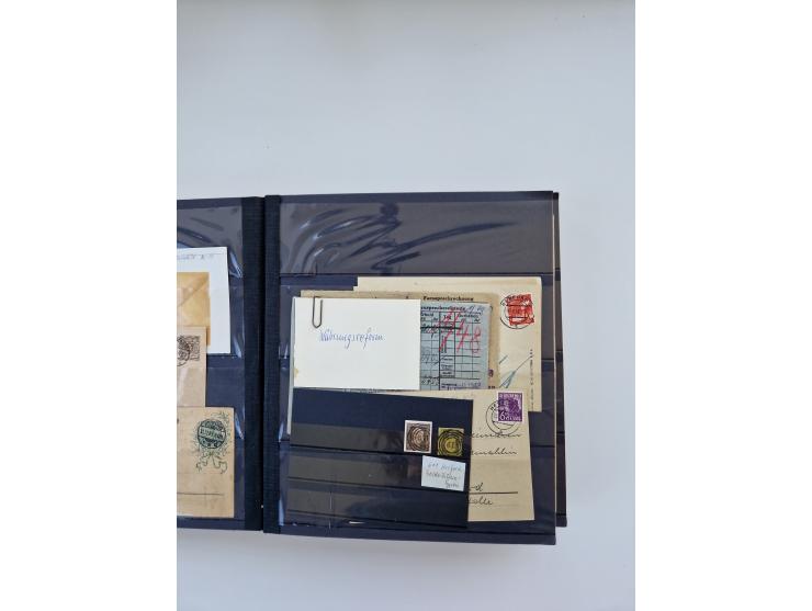 HERFORD: 1850/2011, interessante Partie ab Vorphila über etwas Preußen sowie Deutsches Reich ab Brustschild Drittes Reich, sp