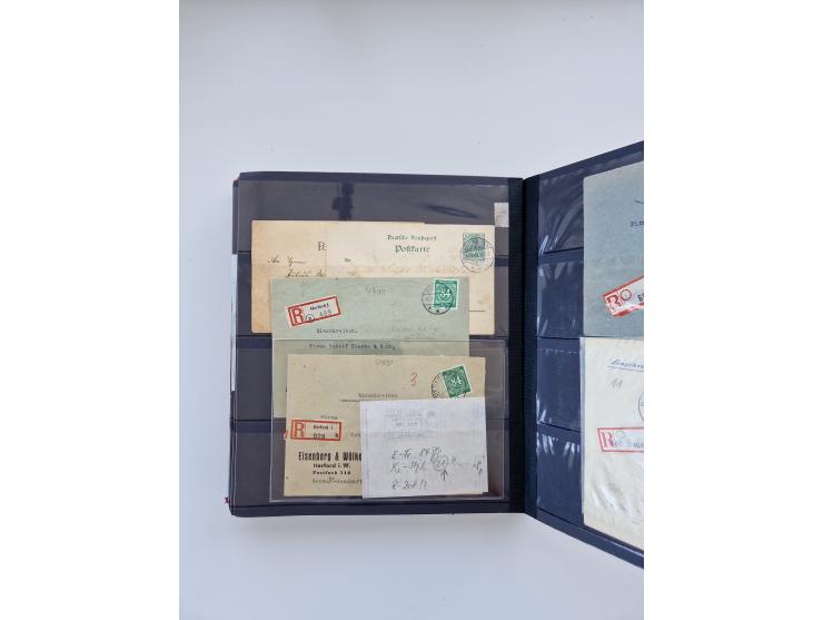 HERFORD: 1850/2011, interessante Partie ab Vorphila über etwas Preußen sowie Deutsches Reich ab Brustschild Drittes Reich, sp