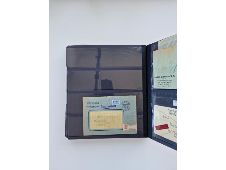 HERFORD: 1850/2011, interessante Partie ab Vorphila über etwas Preußen sowie Deutsches Reich ab Brustschild Drittes Reich, sp