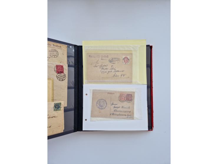 HERFORD: 1850/2011, interessante Partie ab Vorphila über etwas Preußen sowie Deutsches Reich ab Brustschild Drittes Reich, sp