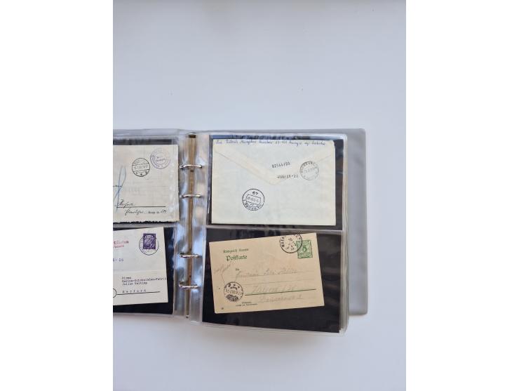 HERFORD: 1850/2011, interessante Partie ab Vorphila über etwas Preußen sowie Deutsches Reich ab Brustschild Drittes Reich, sp