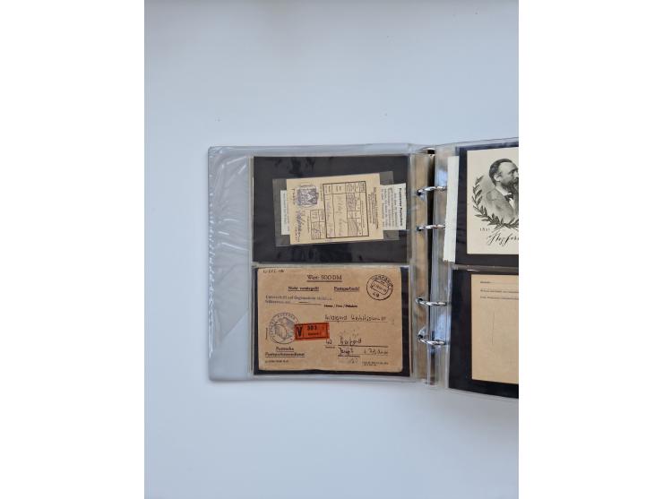 HERFORD: 1850/2011, interessante Partie ab Vorphila über etwas Preußen sowie Deutsches Reich ab Brustschild Drittes Reich, sp