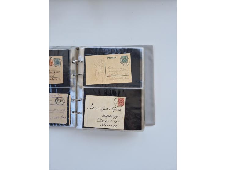 HERFORD: 1850/2011, interessante Partie ab Vorphila über etwas Preußen sowie Deutsches Reich ab Brustschild Drittes Reich, sp