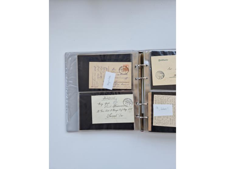 HERFORD: 1850/2011, interessante Partie ab Vorphila über etwas Preußen sowie Deutsches Reich ab Brustschild Drittes Reich, sp