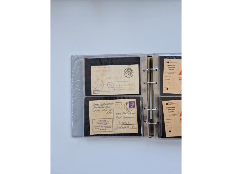 HERFORD: 1850/2011, interessante Partie ab Vorphila über etwas Preußen sowie Deutsches Reich ab Brustschild Drittes Reich, sp