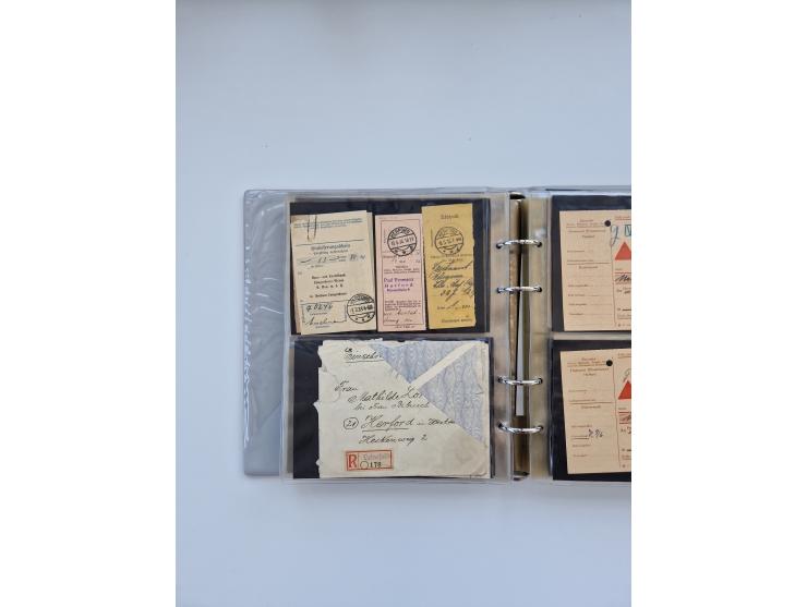 HERFORD: 1850/2011, interessante Partie ab Vorphila über etwas Preußen sowie Deutsches Reich ab Brustschild Drittes Reich, sp