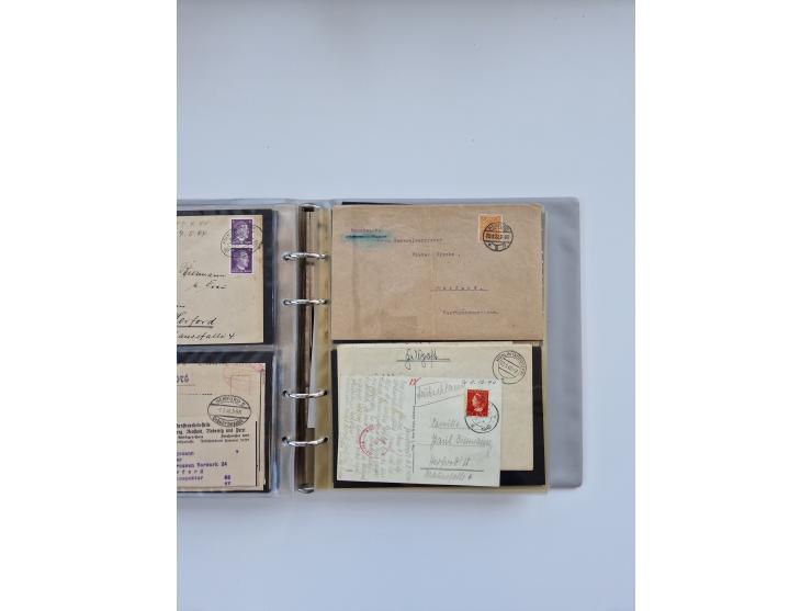 HERFORD: 1850/2011, interessante Partie ab Vorphila über etwas Preußen sowie Deutsches Reich ab Brustschild Drittes Reich, sp