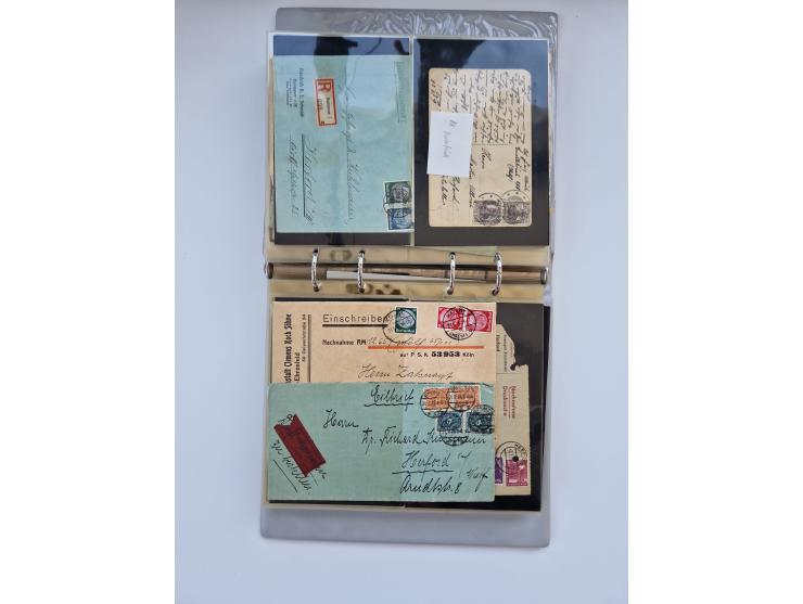 HERFORD: 1850/2011, interessante Partie ab Vorphila über etwas Preußen sowie Deutsches Reich ab Brustschild Drittes Reich, sp