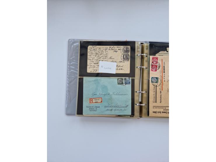 HERFORD: 1850/2011, interessante Partie ab Vorphila über etwas Preußen sowie Deutsches Reich ab Brustschild Drittes Reich, sp