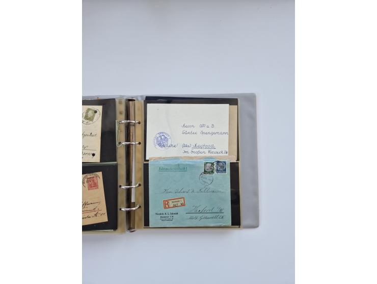 HERFORD: 1850/2011, interessante Partie ab Vorphila über etwas Preußen sowie Deutsches Reich ab Brustschild Drittes Reich, sp