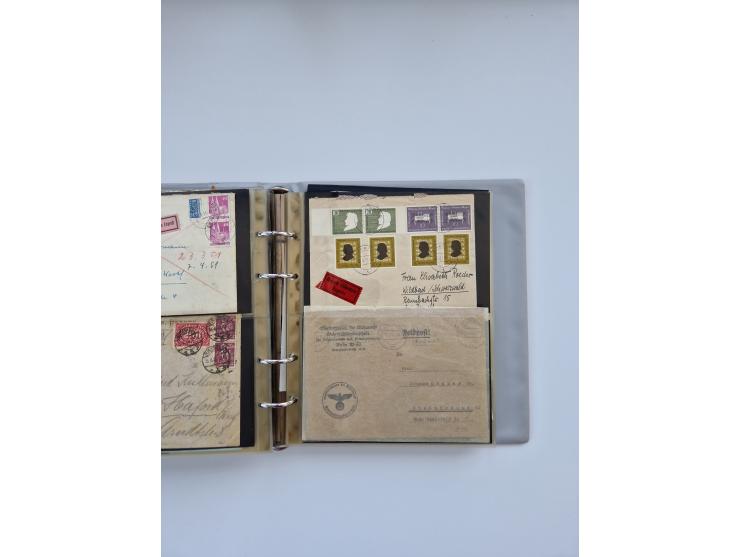 HERFORD: 1850/2011, interessante Partie ab Vorphila über etwas Preußen sowie Deutsches Reich ab Brustschild Drittes Reich, sp