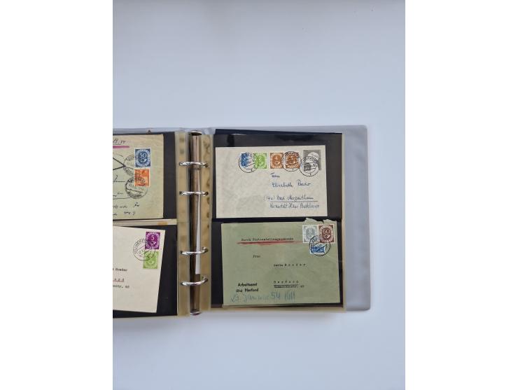 HERFORD: 1850/2011, interessante Partie ab Vorphila über etwas Preußen sowie Deutsches Reich ab Brustschild Drittes Reich, sp