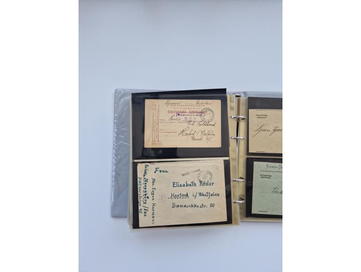 HERFORD: 1850/2011, interessante Partie ab Vorphila über etwas Preußen sowie Deutsches Reich ab Brustschild Drittes Reich, sp