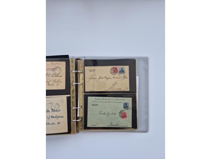 HERFORD: 1850/2011, interessante Partie ab Vorphila über etwas Preußen sowie Deutsches Reich ab Brustschild Drittes Reich, sp