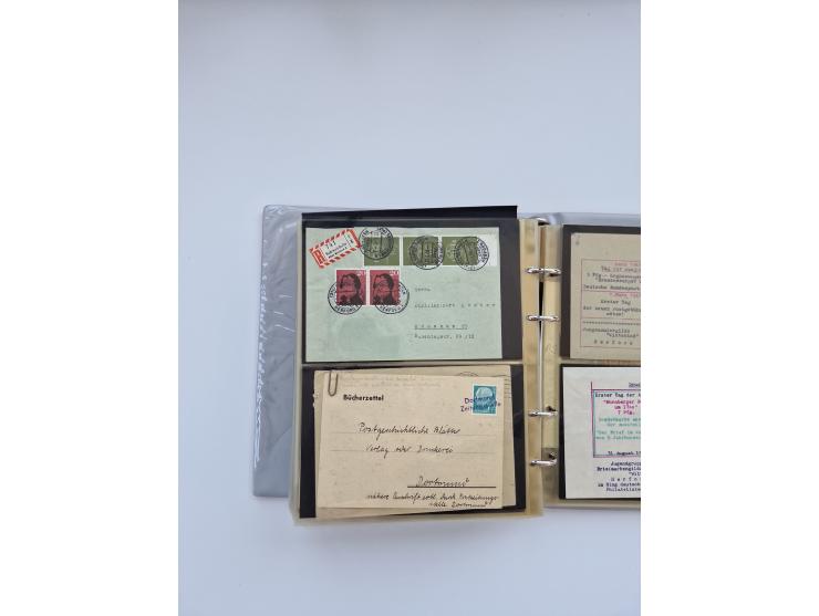 HERFORD: 1850/2011, interessante Partie ab Vorphila über etwas Preußen sowie Deutsches Reich ab Brustschild Drittes Reich, sp