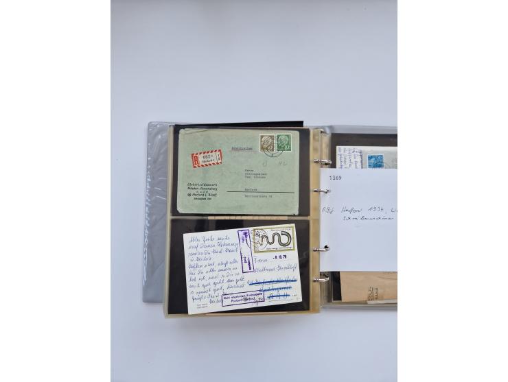 HERFORD: 1850/2011, interessante Partie ab Vorphila über etwas Preußen sowie Deutsches Reich ab Brustschild Drittes Reich, sp