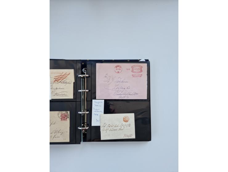 HERFORD: 1850/2011, interessante Partie ab Vorphila über etwas Preußen sowie Deutsches Reich ab Brustschild Drittes Reich, sp