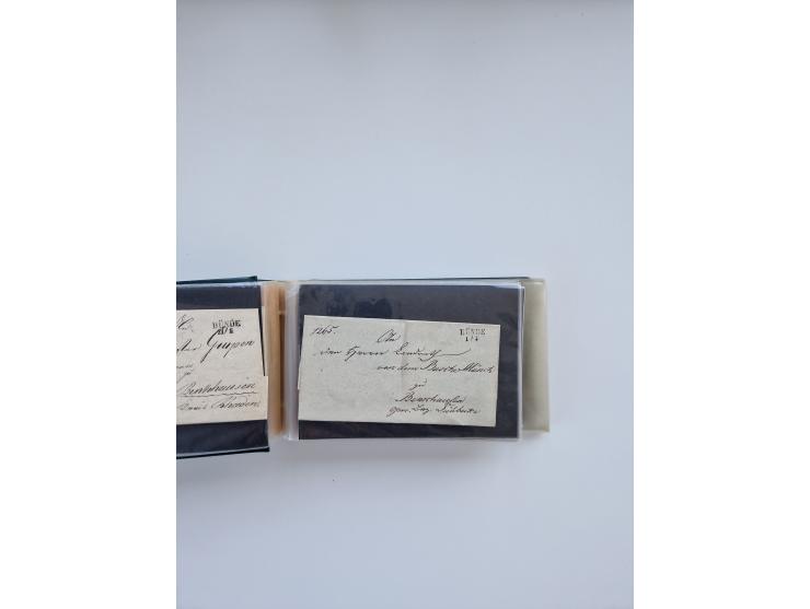 HERFORD: 1850/2011, interessante Partie ab Vorphila über etwas Preußen sowie Deutsches Reich ab Brustschild Drittes Reich, sp