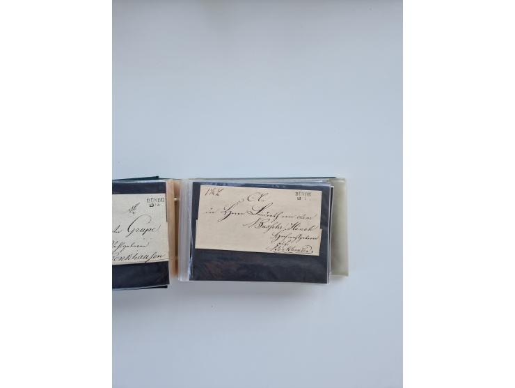 HERFORD: 1850/2011, interessante Partie ab Vorphila über etwas Preußen sowie Deutsches Reich ab Brustschild Drittes Reich, sp