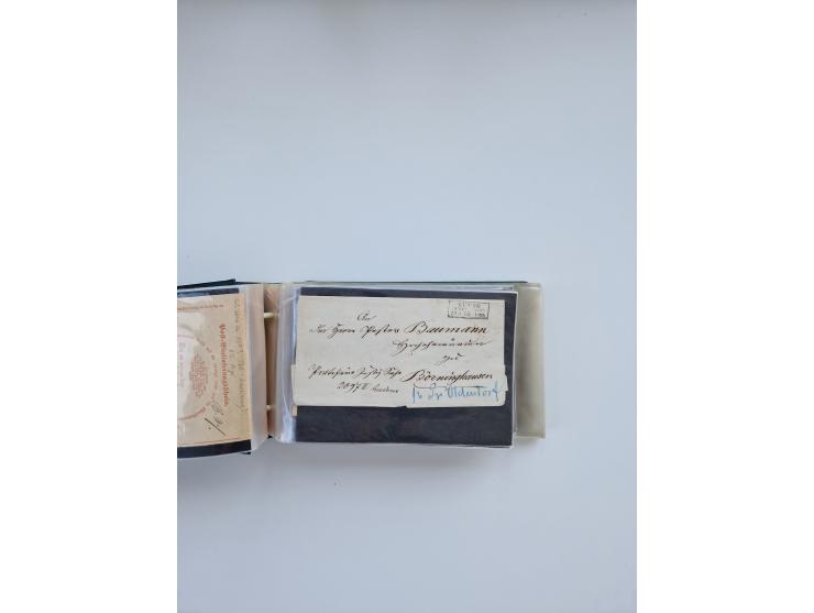 HERFORD: 1850/2011, interessante Partie ab Vorphila über etwas Preußen sowie Deutsches Reich ab Brustschild Drittes Reich, sp