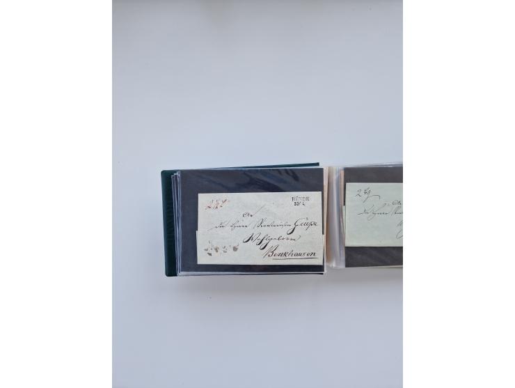 HERFORD: 1850/2011, interessante Partie ab Vorphila über etwas Preußen sowie Deutsches Reich ab Brustschild Drittes Reich, sp