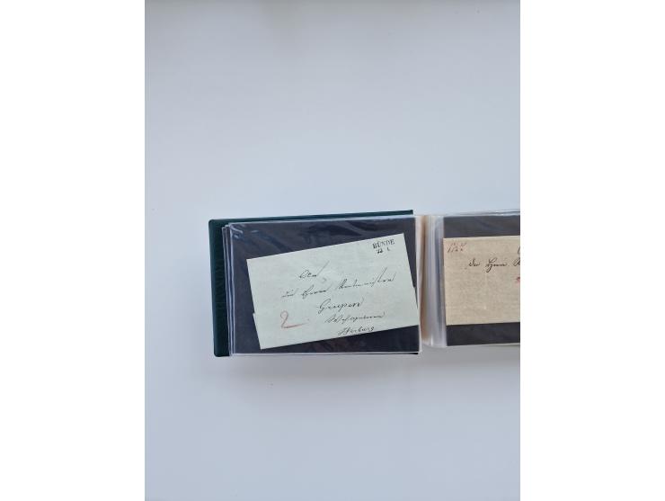 HERFORD: 1850/2011, interessante Partie ab Vorphila über etwas Preußen sowie Deutsches Reich ab Brustschild Drittes Reich, sp